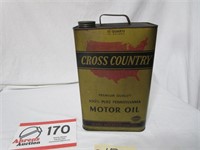 Cross Country 10 Qt. Motor Oil Can