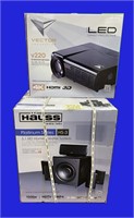 Projector / Audio System Bundle Brand New