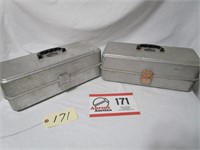 UMCO Corp. Aluminum Tackle Boxes (2)