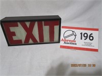Exit Sign 12" x 6" x 3"