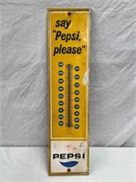 Original Pepsi thermometer approx 70 x 18 cm