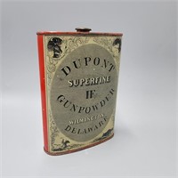 Antique Dupont Gunpowder Tin