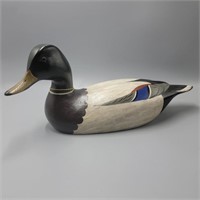 Signed Chas Moore Duck Decoy