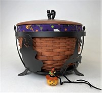 Longaberger Large cauldron with liner Protector