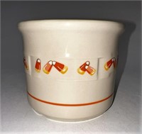 Longaberger NIB Candy corn 1 pint crock