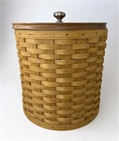 Longaberger Extra large canister with lidded
