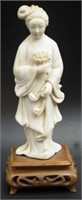 Antique Ivory figure of a Geisha girl