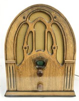 Crosley 5m3  Art Deco Cathedral Radio Restored