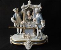 Royal Dux Porcelain Figural Group