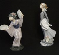 Two Large" Lladro " Figures