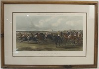 Fore's National Sport - Horse Racing engraving