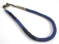 Early Indian Trade Bead Braided Necklace