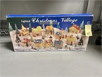 Lighted Christmas Village