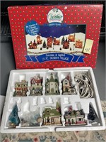 Dicken's Christmas Village Set