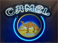 Vintage Neon Camel Sign