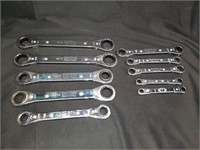 (10) Craftsman Ratchet Wrench Set 1/4 - 7/8