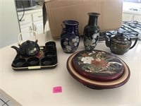 Asian Vases, Tea Pots & Misc.