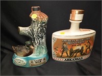 (2) Ducks Unlimited Decanters