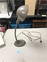 Old Metal Shop Lamp