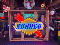 45 x 35” Neon Sunoco Sign