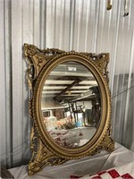 French Rococo Hollywood regency mirror