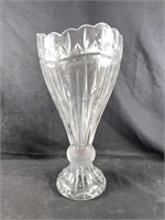 Large Shannon crystal heavy Glass Vase