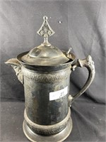 Antique Meridan B. Company Ice Water Pitcher