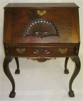 1850's Philadelphia American Chippendale Desk