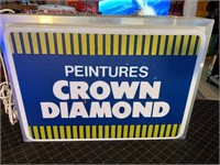 28 x 20” Crown Diamond Sign