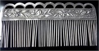 Chinese silver comb