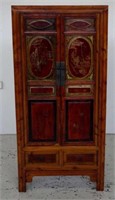 Chinese elm storage cabinet