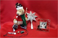 christmas decor & picture frame