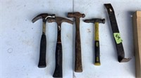 Claw Hammers,Ball Ping Hammer, Pry Bar