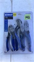 Kobalt Pliers Set New