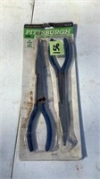 Pittsburgh 2pc 11” Long Reach Needle Pliers