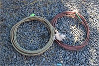 LOT OF TWO USED ROPES