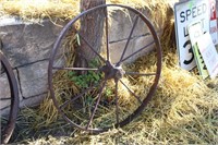 SOLID IRON IMPLEMENT WHEEL