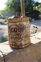 COOP MOTOR OIL 5 GAL CAN