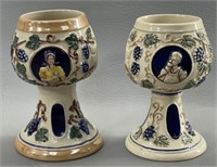 Stoneware Punch Goblets