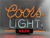 Neon Coors Light Sign - Works!