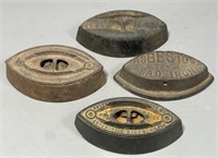 4 Antique Sad Irons