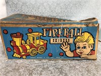 Vintage Marx Fireball express train original box