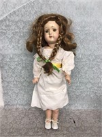 Vintage hard plastic doll unknown maker