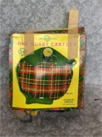 Vintage Girl Scout canteen with original box