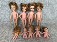 Vintage lot of Penny Brite dolls plus others