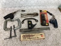 Tool lot torches wrench clamps