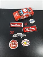 Dale Earnhardt Jr. Tin W/Assorted Patches &
