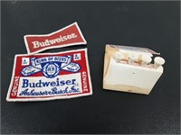 (2) Budweiser Patches & Golf Tees (S1)