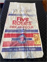 Five Roses Vintage Flour Sack
