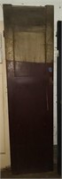 86"x24" Vintage Wooden Storm Door